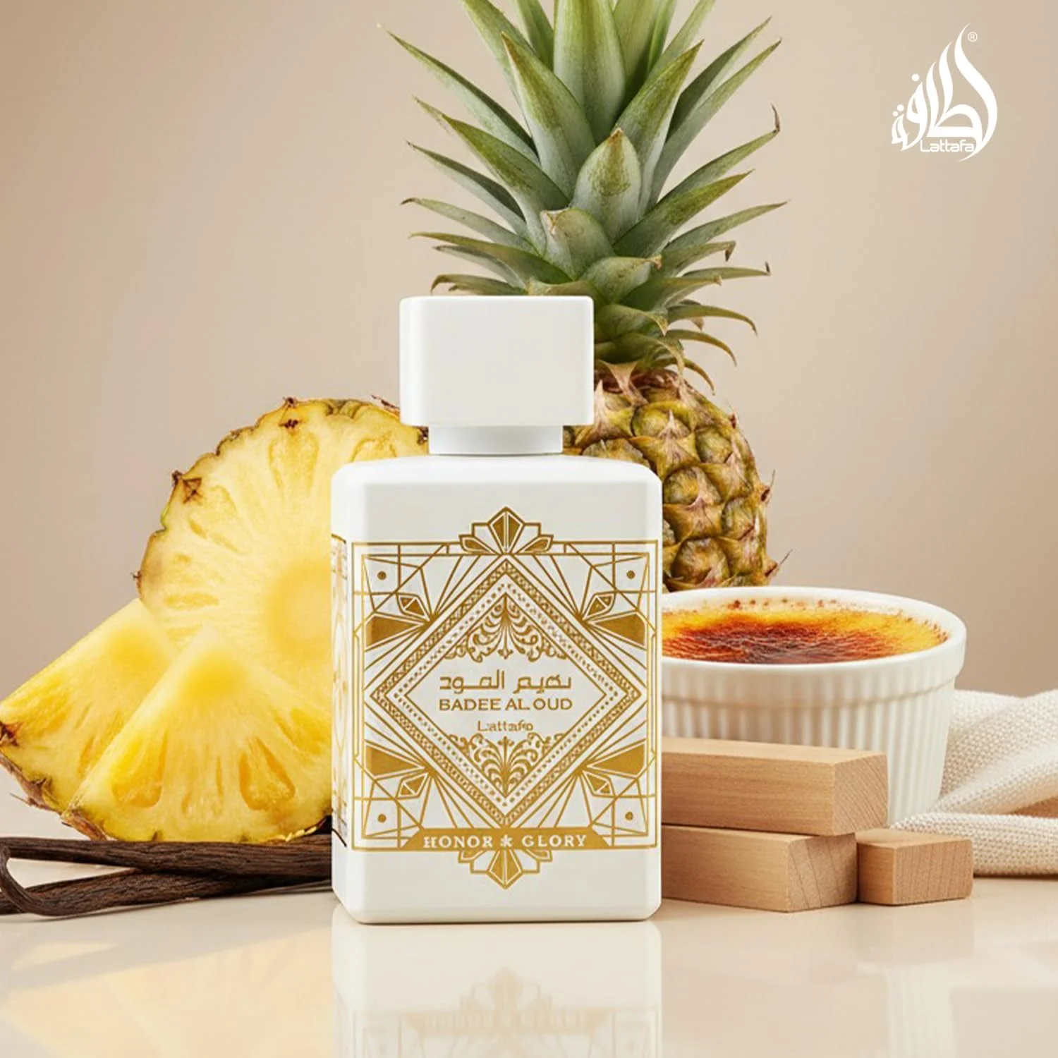 ادو پرفیوم унисекс لطافه Bade'e Al Oud Honor & Glory حجم 100 میلی لیتر