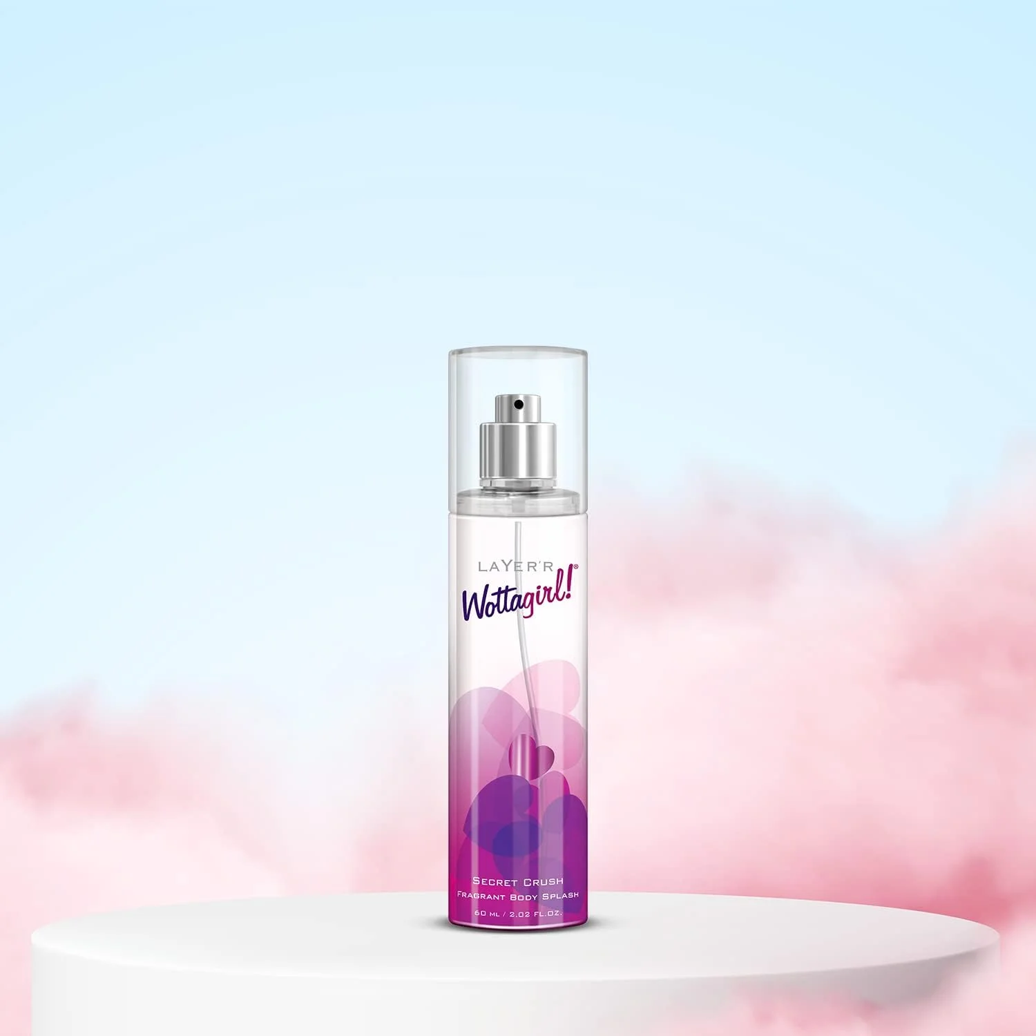 اسپری بدن زنانه Layer'r Wottagirl Classic Collection Romance 135ml به همراه Secret Crush 60ml (بسته 2 عددی)