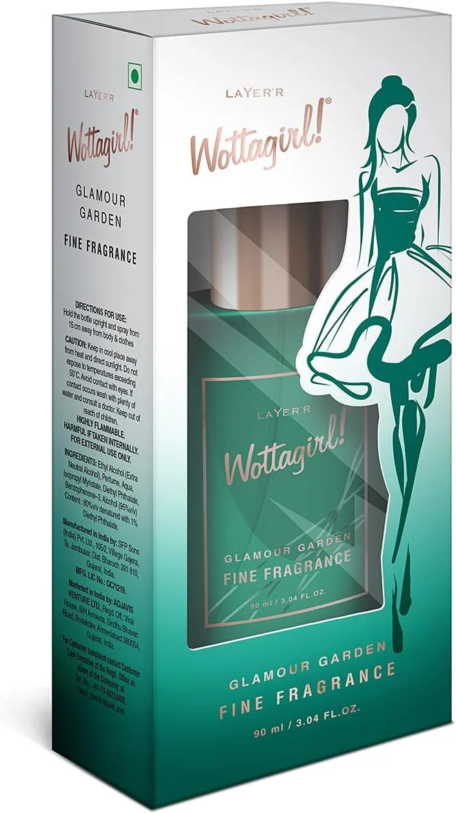 عطر زنانه لایر مدل Wottagirl Glamour Garden حجم 90 میلی لیتر عطر زنانه لایر مدل Wottagirl Glamour Garden حجم 90 میلی لیتر