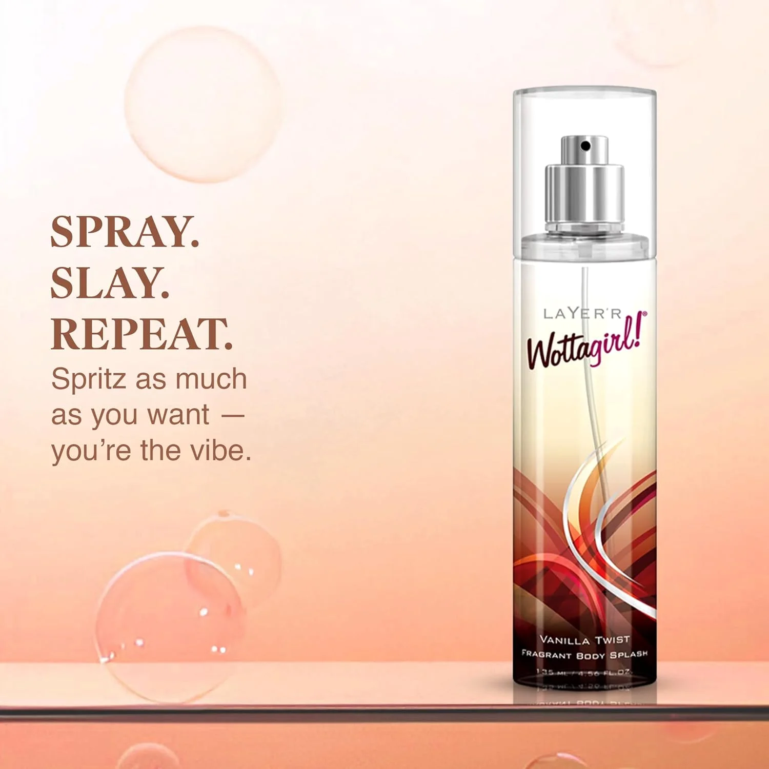اسپری بدن زنانه Layer'r Wottagirl مدل Vanilla Twist، 135 میلی لیتر اسپری بدن زنانه Layer'r Wottagirl مدل Vanilla Twist، 135 میلی لیتر