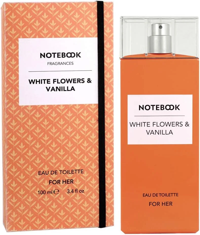 ادکلن زنانه نوت بوک مدل White Flowers & Vanilla حجم 100 میلی لیتر