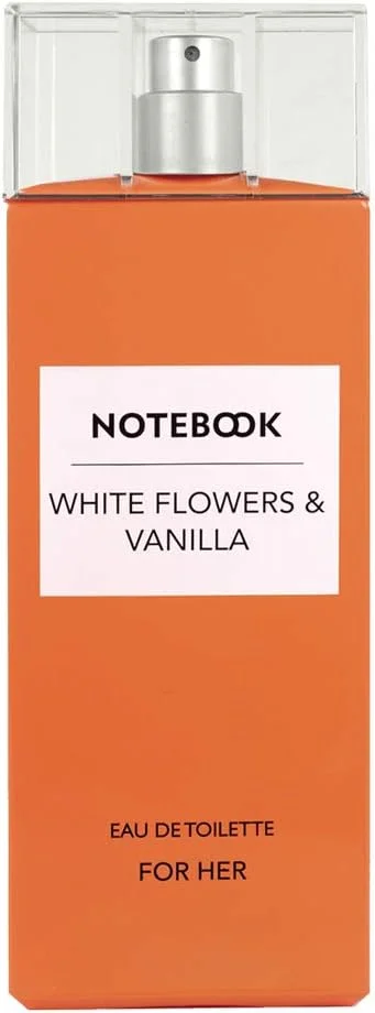 ادکلن زنانه نوت بوک مدل White Flowers & Vanilla حجم 100 میلی لیتر ادکلن زنانه نوت بوک مدل White Flowers & Vanilla حجم 100 میلی لیتر