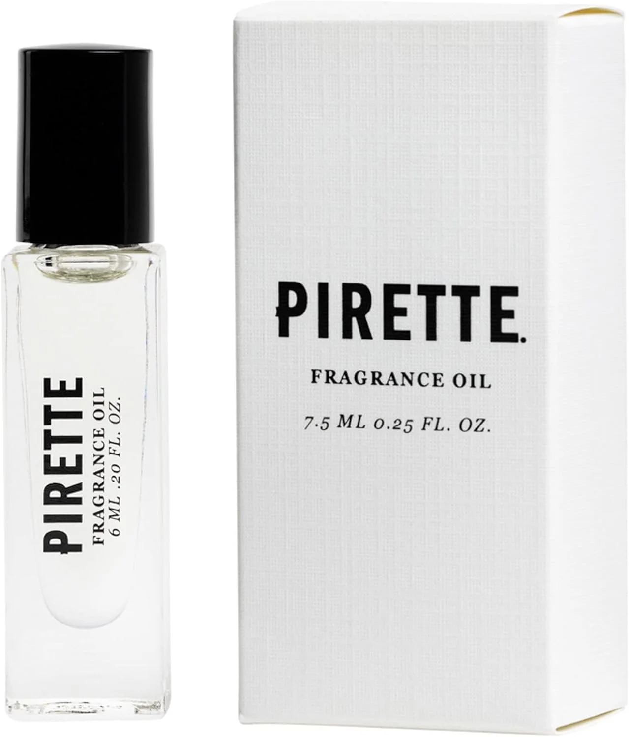 روغن عطر مینی PIRETTE، روغن عطر زنانه با الهام از ساحل، با رایحه نارگیل تازه، واکس موج سواری و ضد آفتاب، 0.25 اونس مایع