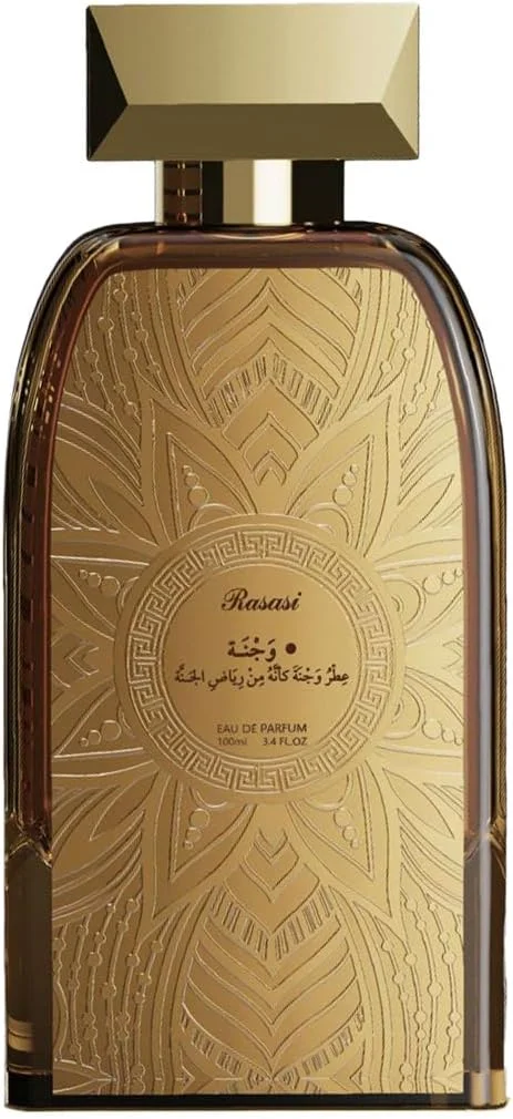 عطر ادو پرفیوم زنانه رساسی وجنا، 100 میلی لیتر، طلایی