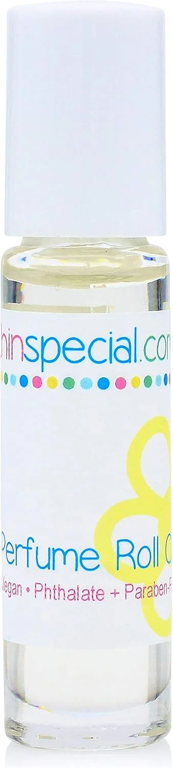 عطر رولی توت فرنگی Somethin Special - 10ml - وگان + بدون تست حیوانی - رایحه کیک کره‌ای، توت فرنگی تازه و خامه وانیلی