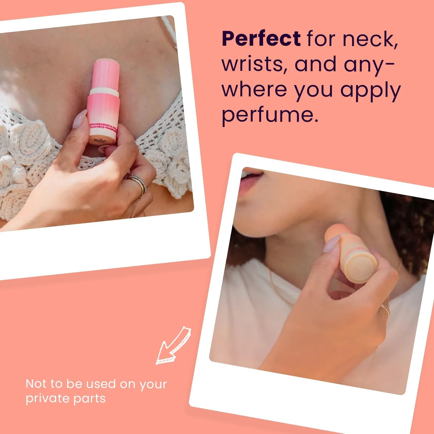 عطر جامد استیکی Sweetums Sweetspot مناسب سفر برای زنان با رایحه های ماندگار، فرمول غیر چسبنده و مواد طبیعی (هندوانه) عطر جامد استیکی Sweetums Sweetspot مناسب سفر برای زنان با رایحه های ماندگار، فرمول غیر چسبنده و مواد طبیعی (هندوانه)