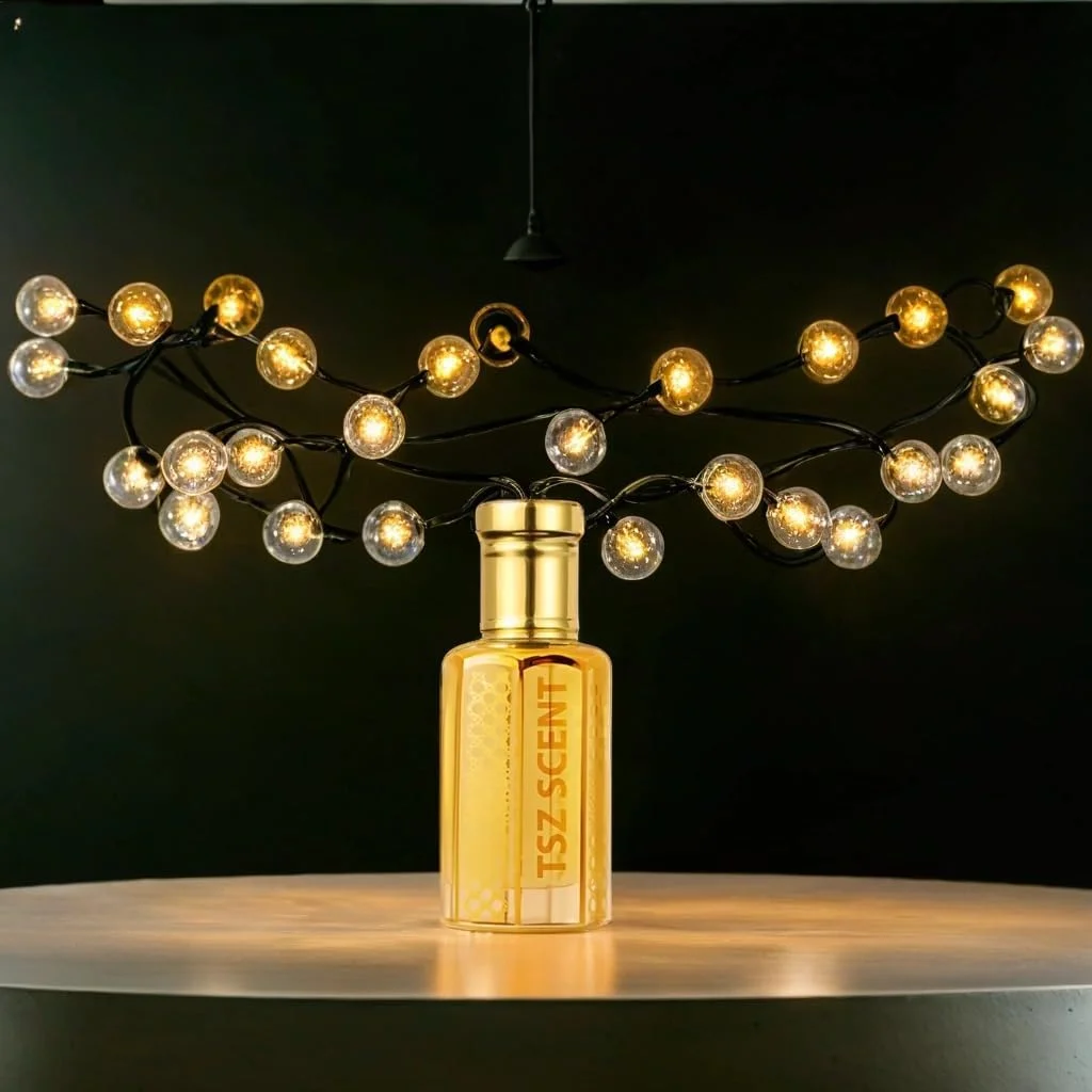 روغن عطر خالص زنانه TSZ Scent Twilly Glow، 12 میلی لیتر، رایحه گلی چوبی، ماندگاری طولانی و عطر تازه