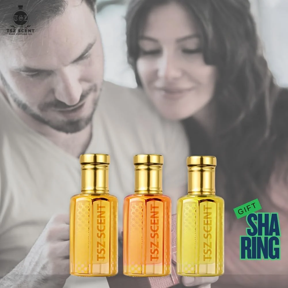 روغن عطر خالص زنانه TSZ Scent Twilly Glow، 12 میلی لیتر، رایحه گلی چوبی، ماندگاری طولانی و عطر تازه
