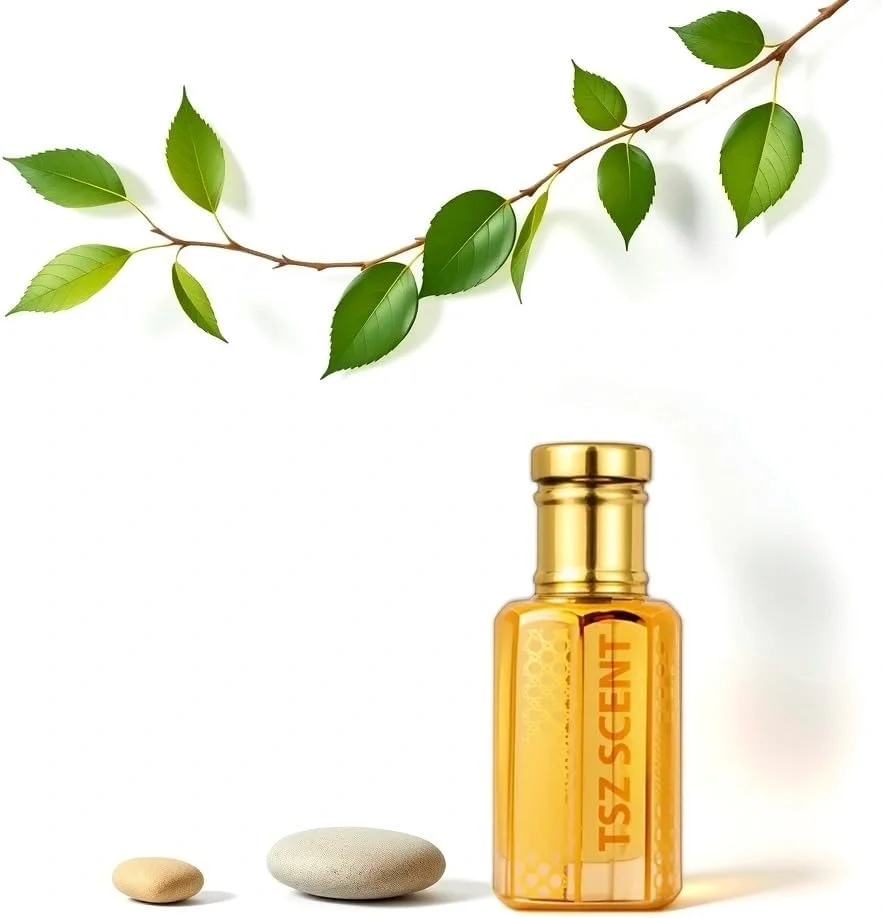 روغن عطر خالص زنانه TSZ Scent Twilly Glow، 12 میلی لیتر، رایحه گلی چوبی، ماندگاری طولانی و عطر تازه