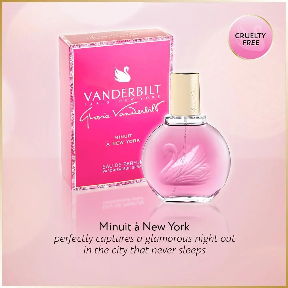 ادکلن زنانه وندربیلت Minuit a New York توسط Gloria Vanderbilt حجم 100 میل ادکلن زنانه وندربیلت Minuit a New York توسط Gloria Vanderbilt حجم 100 میل