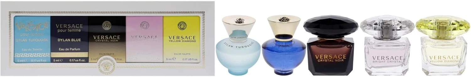ست مینیاتوری 5 عددی زنانه VERSACE