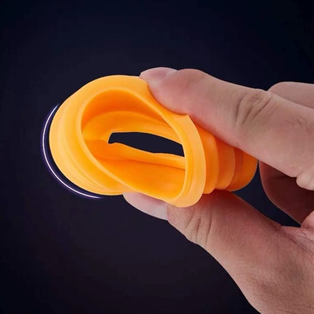 دوشاخه سیلیکونی لوله تخلیه KASTWAVE، حلقه های آب بندی فاضلاب لوله تخلیه، دوشاخه آب بندی شلنگ تخلیه برای ابزار آب بندی فاضلاب لوله لباسشویی آشپزخانه حمام (نارنجی)