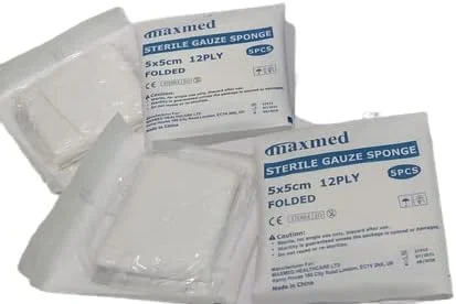 پدهای گاز استریل 5x5 سانتی متری مکس مد برای پانسمان زخم | 100 عددی (5 عدد در 20 بسته) پنبه 12 لایه و بسیار جاذب | پدهای اسفنجی گاز برای مراقبت از زخم و جعبه کمک های اولیه خانگی پدهای گاز استریل 5x5 سانتی متری مکس مد برای پانسمان زخم | 100 عددی (5 عدد در 20 بسته) پنبه 12 لایه و بسیار جاذب | پدهای اسفنجی گاز برای مراقبت از زخم و جعبه کمک های اولیه خانگی