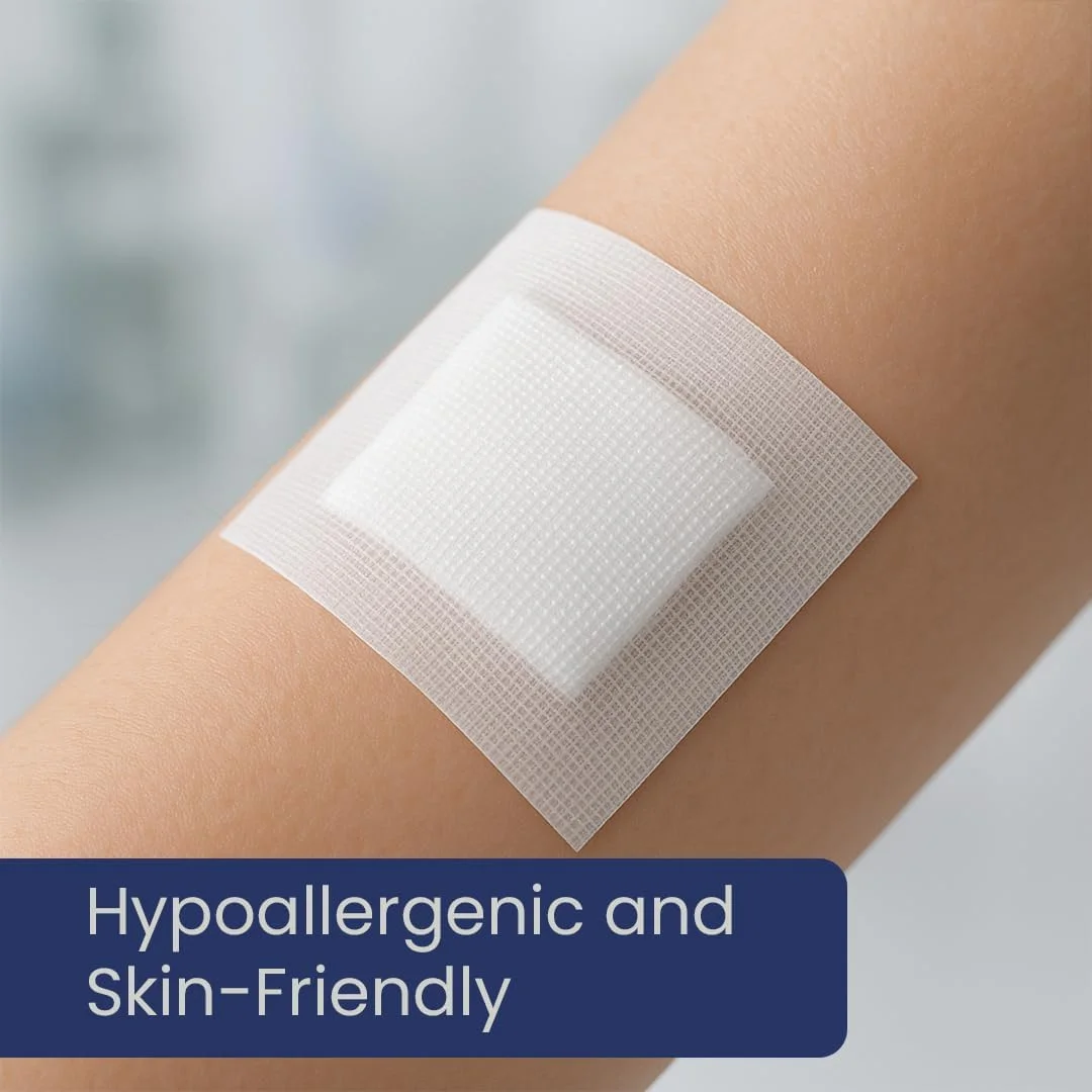 نوار جراحی ابریشمی فرست استپ 10 سانتی متر در 5 متر - ضد حساسیت، تنفس پذیر، بدون لاتکس، نوار چسب پزشکی قابل پاره شدن با دست برای مراقبت از زخم و پانسمان ایمن