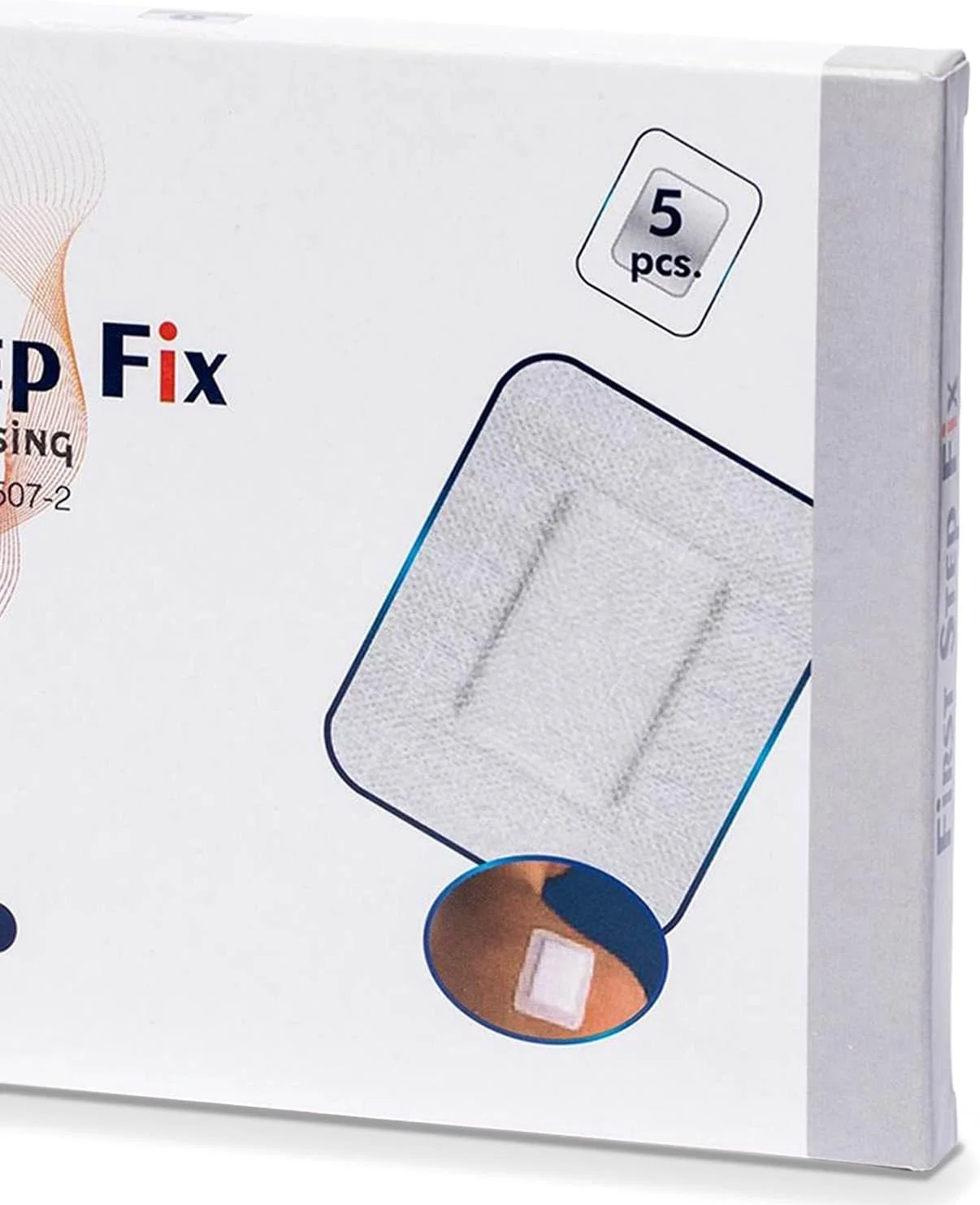چسب زخم استریل فرست استپ فیکس 9x10 سانتی متر - 5 عدد پد غیر بافته استریل و بسته بندی شده جداگانه برای محافظت ایمن و تنفسی از زخم، ضد حساسیت و راحت برای پوست های حساس چسب زخم استریل فرست استپ فیکس 9x10 سانتی متر - 5 عدد پد غیر بافته استریل و بسته بندی شده جداگانه برای محافظت ایمن و تنفسی از زخم، ضد حساسیت و راحت برای پوست های حساس