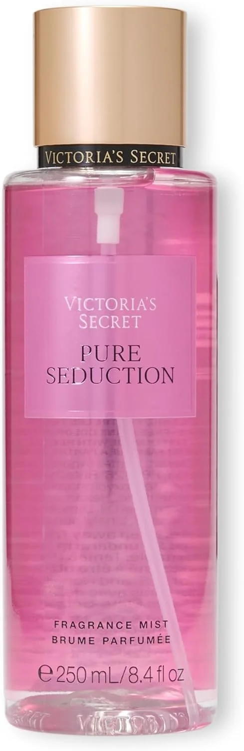 ویکتوریا سکرت Pure Seduction بادی میست زنانه، عطر با رایحه های آلوئه ورا و گل فریزیا خرد شده، اسپری بدن زنانه، عطر زنانه All Night Long - 250 میلی لیتر / 8.4 اونس