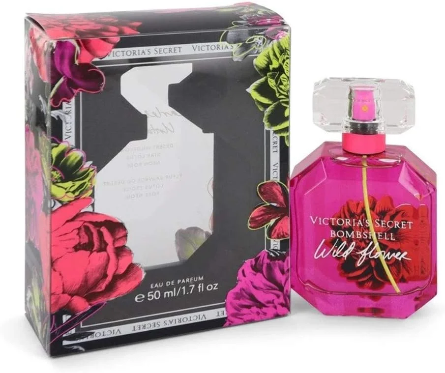 عطر زنانه ویکتوریا سکرت بامب شل وایلد فلاور 50 میل + لوسیون 200 میل + کیف لوازم آرایش لاو