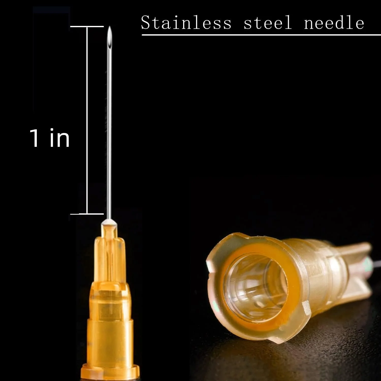 مجموعه 50 عددی فووافود - سرنگ پلاستیکی 1 میلی لیتری گیج 25، ابزار توزیع، لوازم آزمایشگاهی صنعتی و علمی برای پر کردن مجدد، اندازه گیری مایعات، تحقیقات آزمایشگاهی