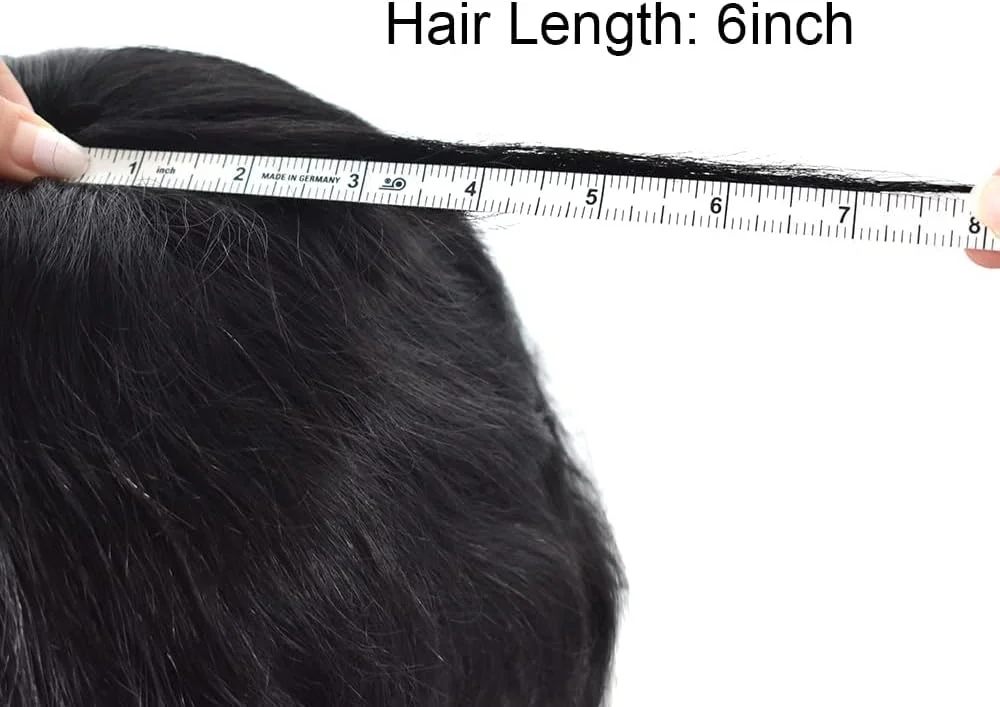 سیستم کلاه گیس مویرگی مردانه - موی طبیعی، پوست کامل، جایگزینی PU با تزریق 0.1 میلی متر (8 X 10 اینچ، تراکم متوسط رو به بالا 120٪، مشکی طبیعی #1) سیستم کلاه گیس مویرگی مردانه - موی طبیعی، پوست کامل، جایگزینی PU با تزریق 0.1 میلی متر (8 X 10 اینچ، تراکم متوسط رو به بالا 120٪، مشکی طبیعی #1)