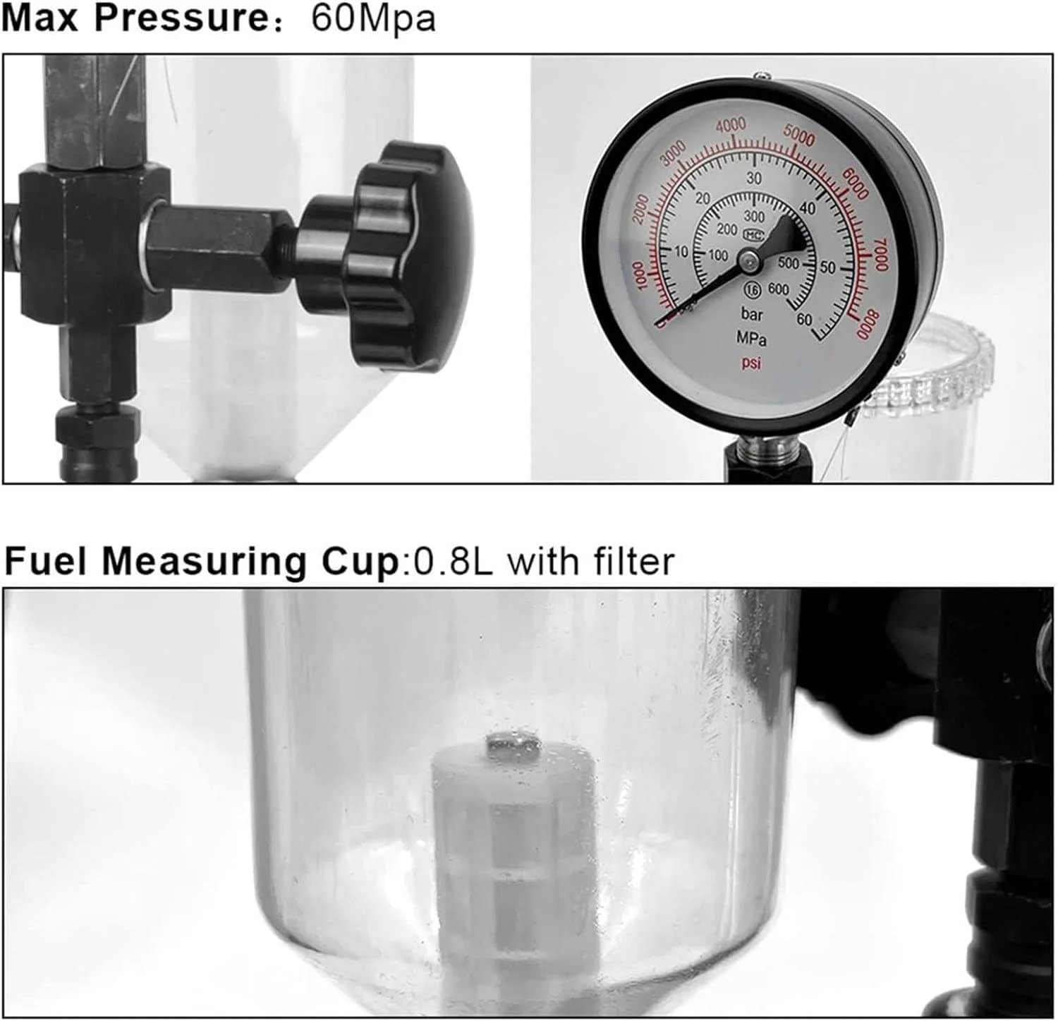 تستر انژکتور دیزل چند منظوره GBHJJ، اعتبارسنج نازل S60H، تستر انژکتور ریل مشترک دیزل، دستگاه بررسی انژکتور، ابزار تزریق، برای انژکتورهای الکترومغناطیسی تستر انژکتور دیزل چند منظوره GBHJJ، اعتبارسنج نازل S60H، تستر انژکتور ریل مشترک دیزل، دستگاه بررسی انژکتور، ابزار تزریق، برای انژکتورهای الکترومغناطیسی