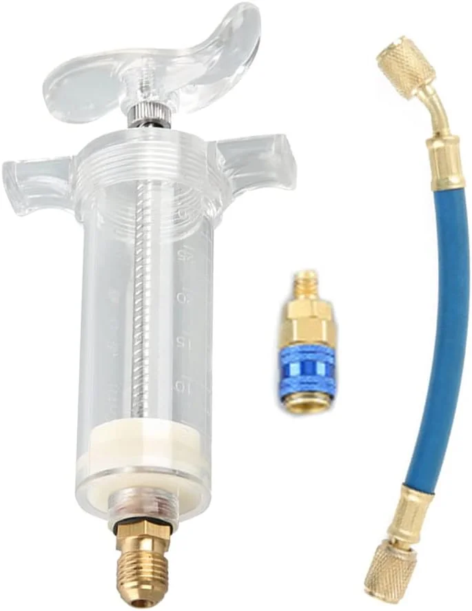 ابزار تزریق روغن кондиционер Pepisky، ابزار تزریق رنگ، دستگاه تزریق 14 اینچی، کوپلر سریع، لوله تزریق خنک کننده پیچی دستی ابزار تزریق روغن кондиционер Pepisky، ابزار تزریق رنگ، دستگاه تزریق 14 اینچی، کوپلر سریع، لوله تزریق خنک کننده پیچی دستی