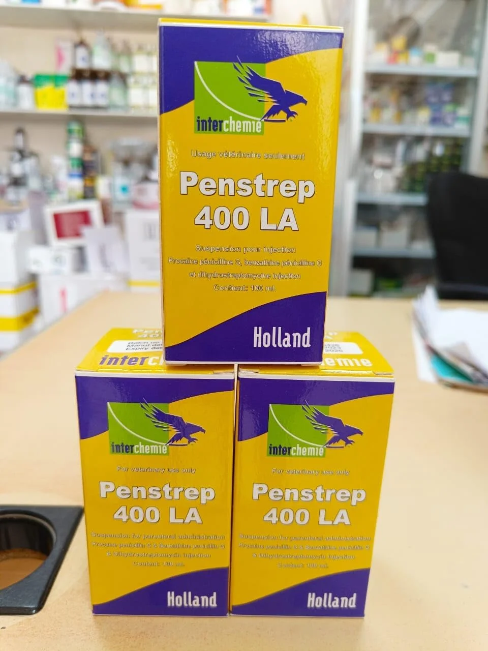 تزریق پنی استرپ LA 400، بسته 3 عددی (100 میلی لیتر) تزریق پنی استرپ LA 400، بسته 3 عددی (100 میلی لیتر)