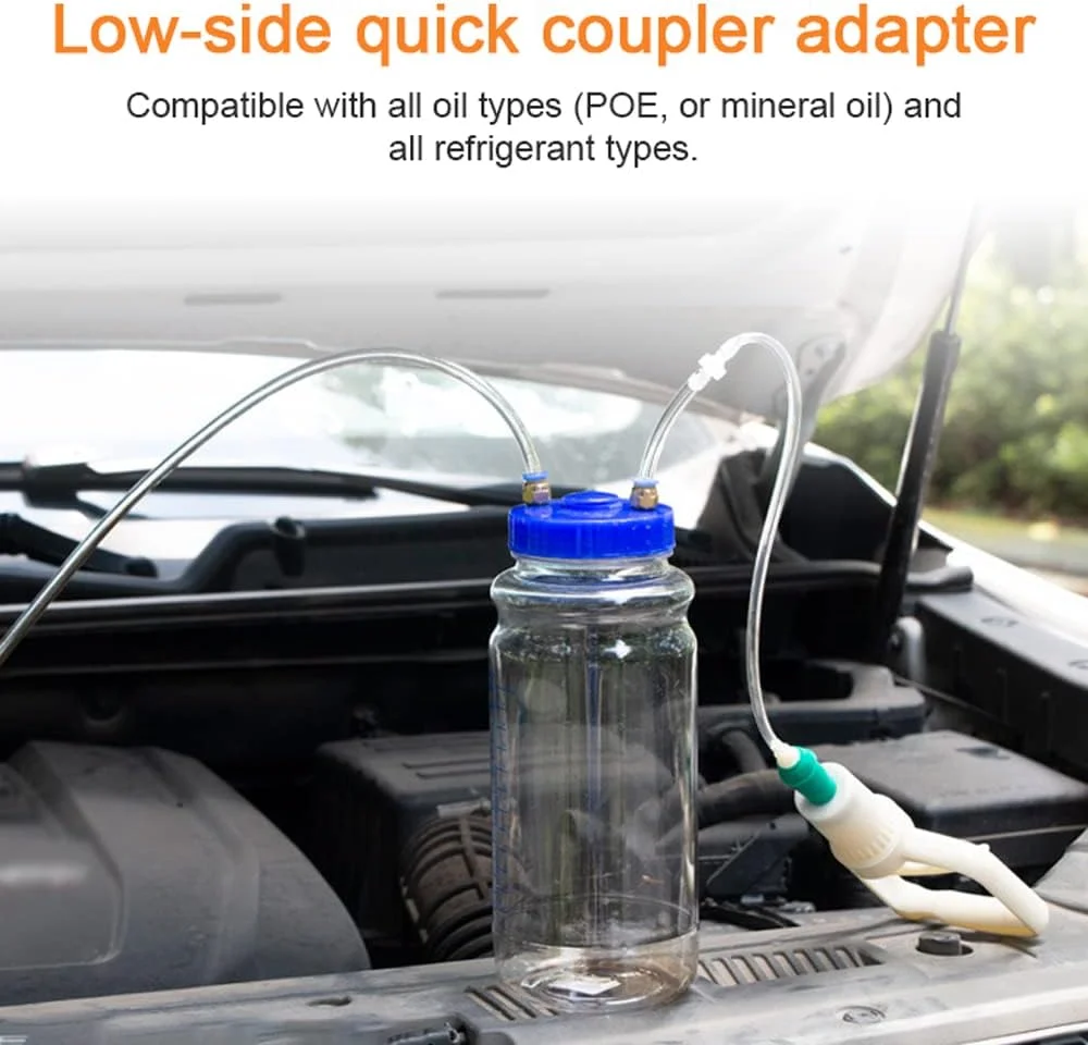 ابزار تزریق روغن кондиционер Pepisky، ابزار تزریق رنگ، دستگاه تزریق 14 اینچی، کوپلر سریع، لوله تزریق خنک کننده پیچی دستی ابزار تزریق روغن кондиционер Pepisky، ابزار تزریق رنگ، دستگاه تزریق 14 اینچی، کوپلر سریع، لوله تزریق خنک کننده پیچی دستی