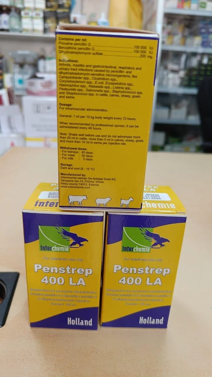 تزریق پنی استرپ LA 400، بسته 3 عددی (100 میلی لیتر) تزریق پنی استرپ LA 400، بسته 3 عددی (100 میلی لیتر)