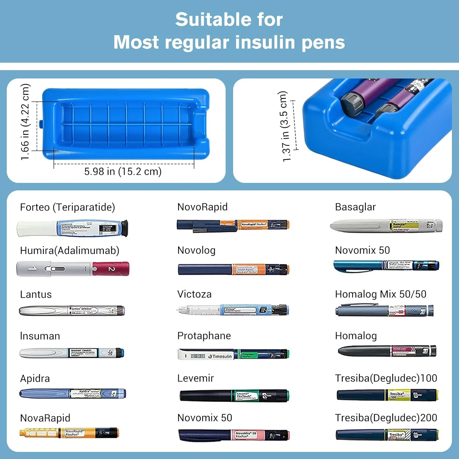 کیف خنک کننده انسولین ProCase با 2 کیسه یخ، سازمان دهنده جمع و جور داروی دیابتی برای قلم سرنگ انسولین و کیت سوزن تست - مشکی کیف خنک کننده انسولین ProCase با 2 کیسه یخ، سازمان دهنده جمع و جور داروی دیابتی برای قلم سرنگ انسولین و کیت سوزن تست - مشکی