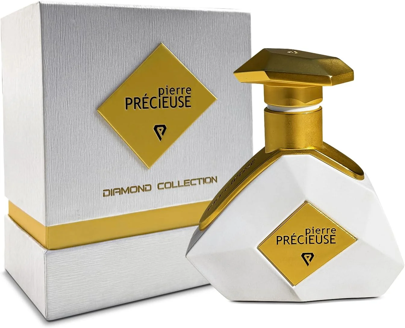 عطر لوکس унисекс Pierre Precieuse White Diamond 100ml با رایحه ای از ظرافت گلهای پر جنب و جوش، ماندگاری طولانی 24 ساعته، مناسب برای هر مناسبت