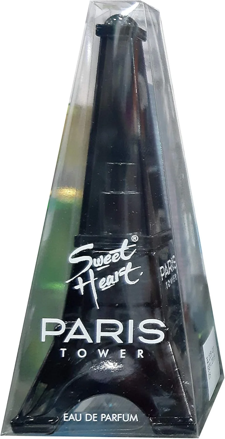 ادکلن زنانه سوییت هارت Sweet Heart Black Paris Tower 40Ml EDP (بسته 1 عددی)