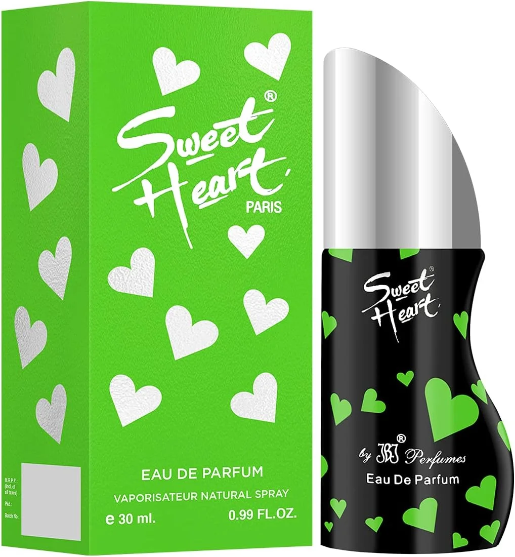 ادو پرفیوم Sweetheart Green مناسب برای آقایان و بانوان 30 میلی لیتر، بسته 2 عددی