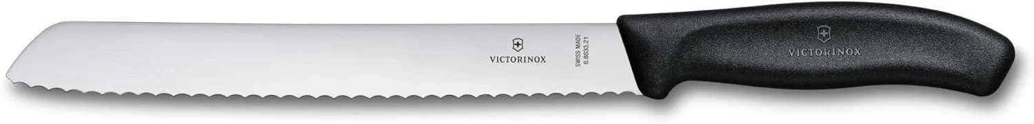 ست چاقوی آشپزخانه 5 تکه Victorinox Swiss Classic - پوست کن، کاربردی، حکاکی، چاقوهای نان - مشکی ست چاقوی آشپزخانه 5 تکه Victorinox Swiss Classic - پوست کن، کاربردی، حکاکی، چاقوهای نان - مشکی