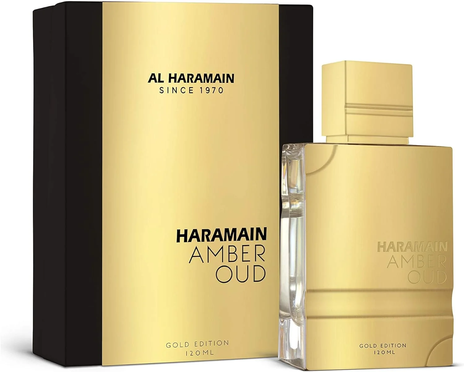 ادکلن حرمین امبر عود گلد ادیشن (AMBER OUD GOLD EDITION 120ML EDP)