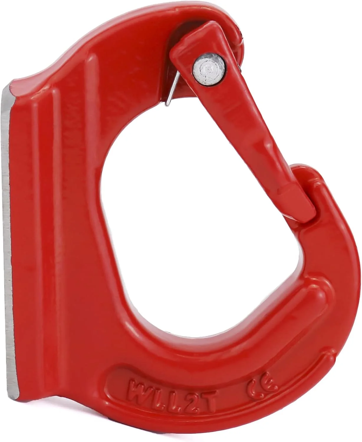 قلاب جوشی QWORK برای جرثقیل یدک کش تراکتور - ظرفیت بار 2 تن، بارگیری G80 - پشتیبانی تا 2000 کیلوگرم (بسته 2 عددی)