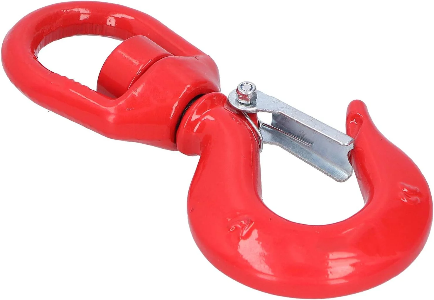 قلاب جرثقیل فولادی آلیاژی ایمن با قابلیت چرخش برای کانتینر، تجهیزات صنعتی و بالابر 1 تن قلاب جرثقیل فولادی آلیاژی ایمن با قابلیت چرخش برای کانتینر، تجهیزات صنعتی و بالابر 1 تن