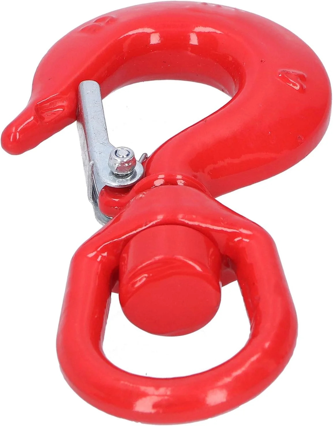 قلاب جرثقیل فولادی آلیاژی ایمن با قابلیت چرخش برای کانتینر، تجهیزات صنعتی و بالابر 1 تن قلاب جرثقیل فولادی آلیاژی ایمن با قابلیت چرخش برای کانتینر، تجهیزات صنعتی و بالابر 1 تن