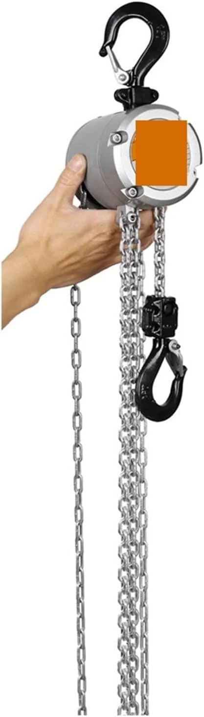 بالابر برقی SEFVGHDF، بالابر زنجیره ای دستی کوچک، نصب قلاب، ظرفیت 0.25/0.5 تن، ارتفاع 3 متر، بالابر دستی قابل حمل