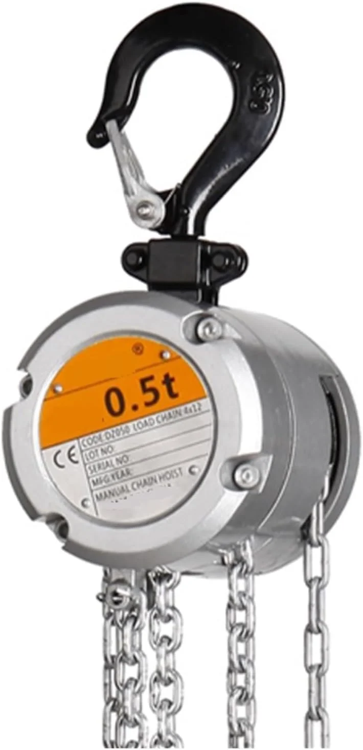 بالابر برقی SEFVGHDF با ظرفیت 0.25 تن و 0.5 تن، بالابر زنجیری دستی کوچک، نصب قلاب، گواهینامه لیفت، بلوک اهرمی دستی قابل حمل، فولاد منگنز