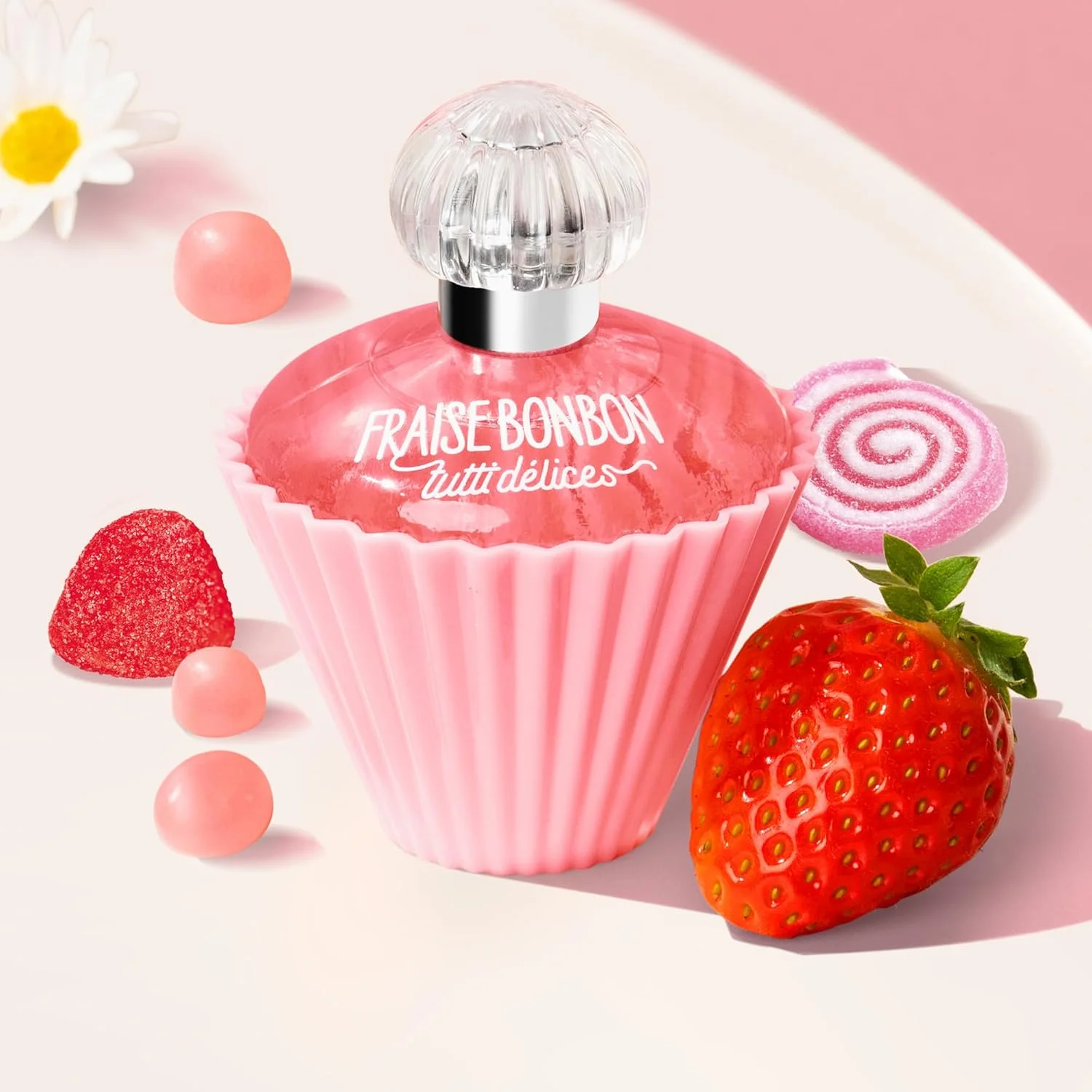 ادو تویلت زنانه TUTTI DELICES FRAISE BONBON بطری 50 میلی لیتری (1.7 fl.oz.) – رایحه شیرین برای بانوان از CORANIA ادو تویلت زنانه TUTTI DELICES FRAISE BONBON بطری 50 میلی لیتری (1.7 fl.oz.) – رایحه شیرین برای بانوان از CORANIA
