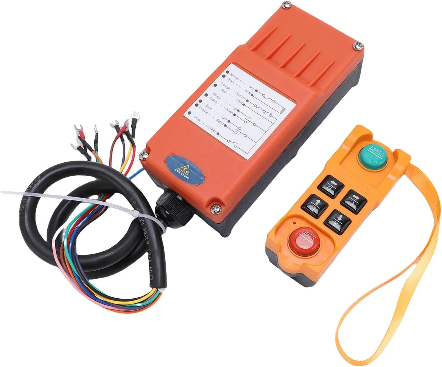 کنترل از راه دور جرثقیل بی سیم Jectse، ضد ضربه و ضد آب برای جرثقیل و ماشین آلات NC، عملکرد ایمنی بالا، کاربرد گسترده در مناطق با روغن و گرد و غبار زیاد