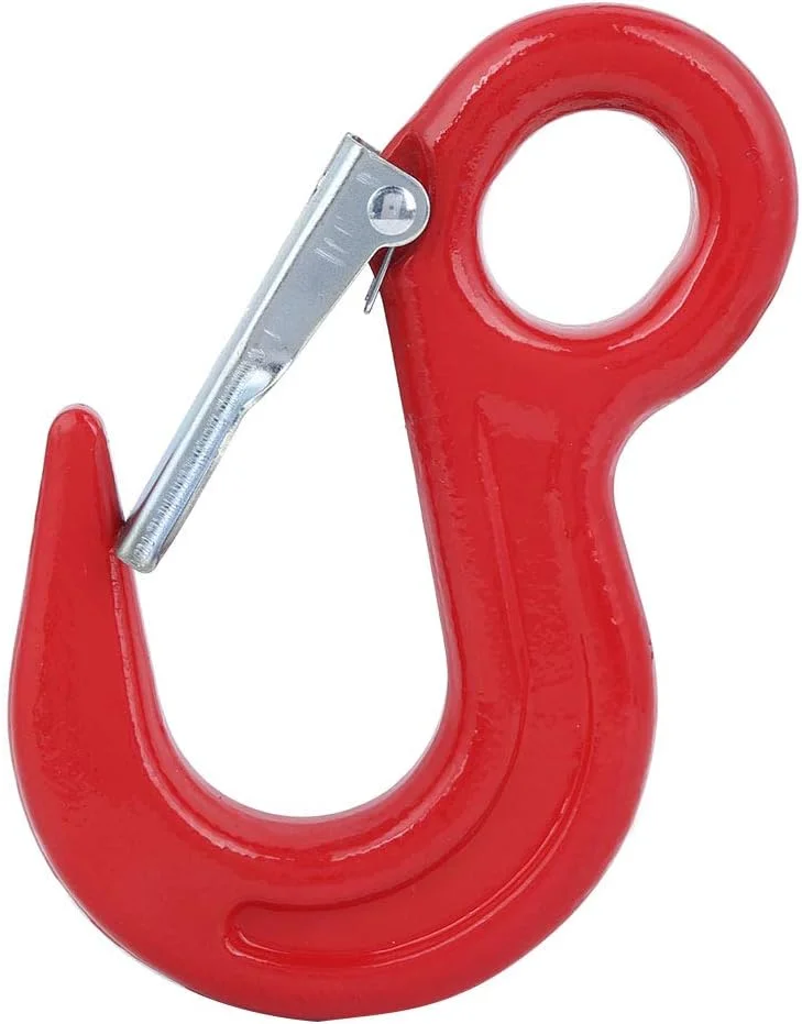 قلاب زنجیر چشمی Starrypxl با ظرفیت 3 تن، فولاد آلیاژی، مناسب برای بالابرهای ثقلی، جرثقیل، اتصالات بادوام، طراحی شده برای کاربری سنگین صنعتی