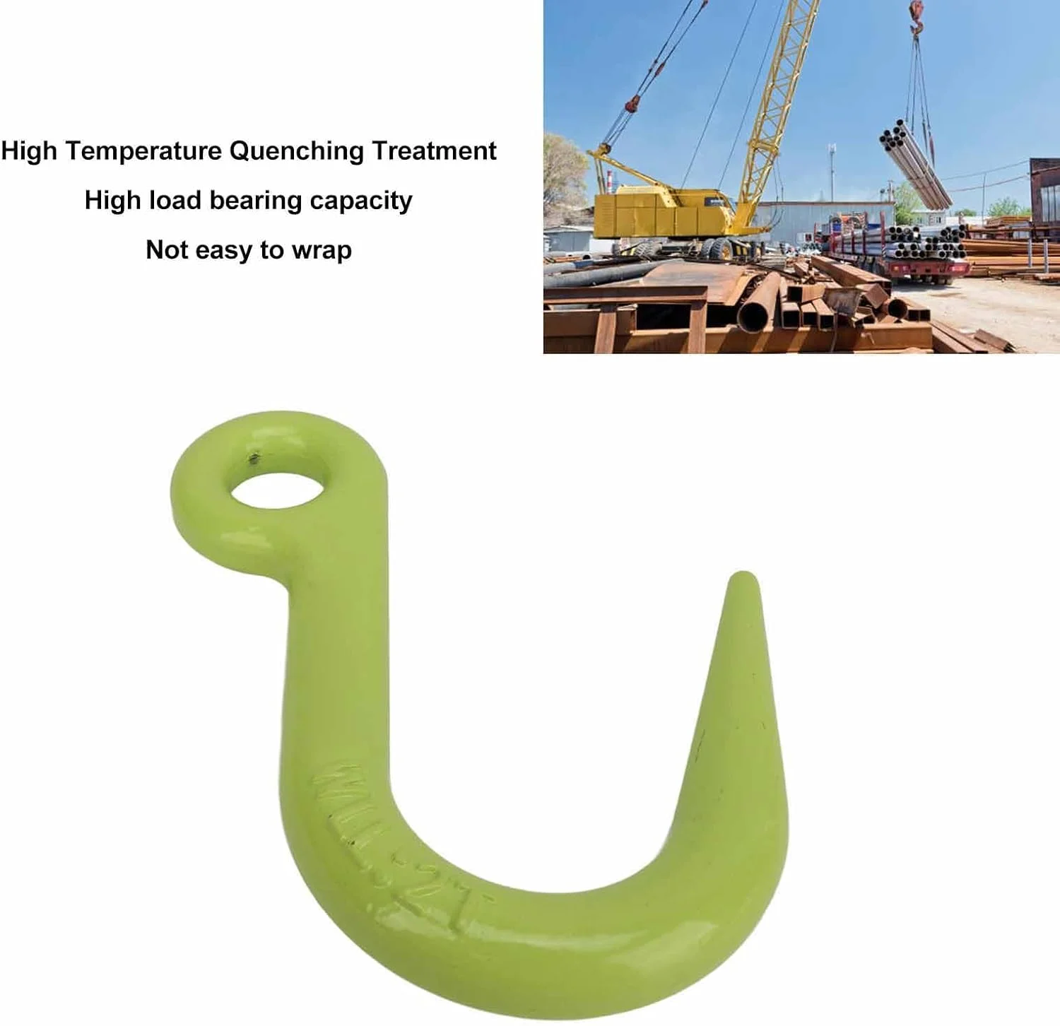 قلاب جرثقیل فولاد آلیاژی Jiawu با ظرفیت 2 تن و دهانه بزرگ برای ساخت و تولید قلاب جرثقیل فولاد آلیاژی Jiawu با ظرفیت 2 تن و دهانه بزرگ برای ساخت و تولید