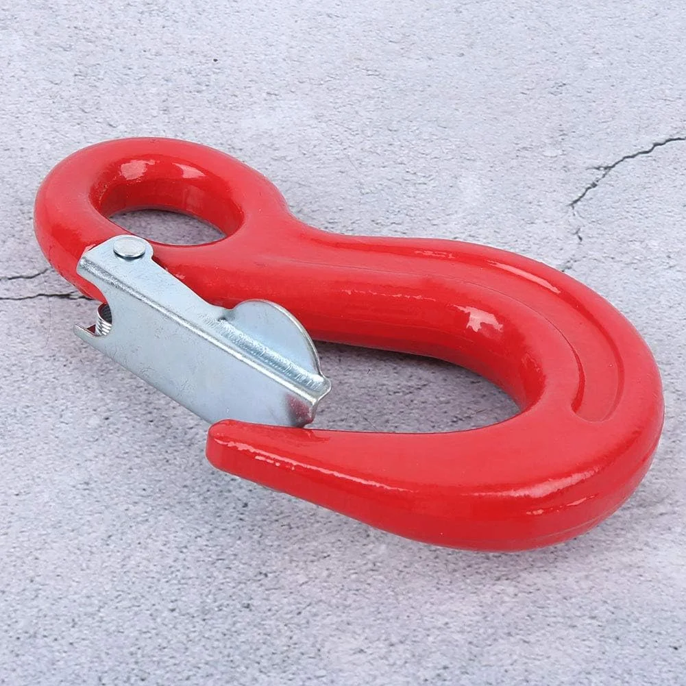 قلاب زنجیر چشمی Starrypxl با ظرفیت 3 تن، فولاد آلیاژی، مناسب برای بالابرهای ثقلی، جرثقیل، اتصالات بادوام، طراحی شده برای کاربری سنگین صنعتی