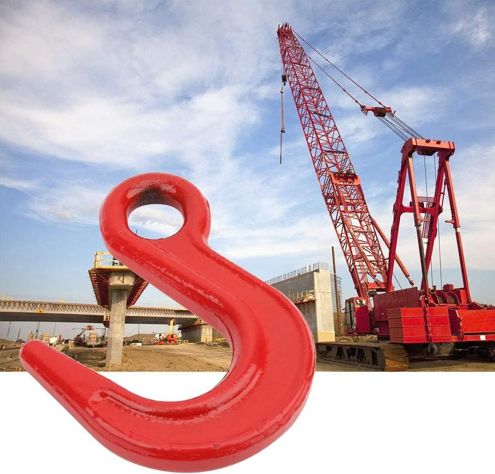 قلاب بالابر فولادی آلیاژی 2 تنی Haofy، بالابر جرثقیل با استحکام بالا برای ساخت کشتی، طراحی دهانه بزرگ برای بالابر کارخانه و بندر