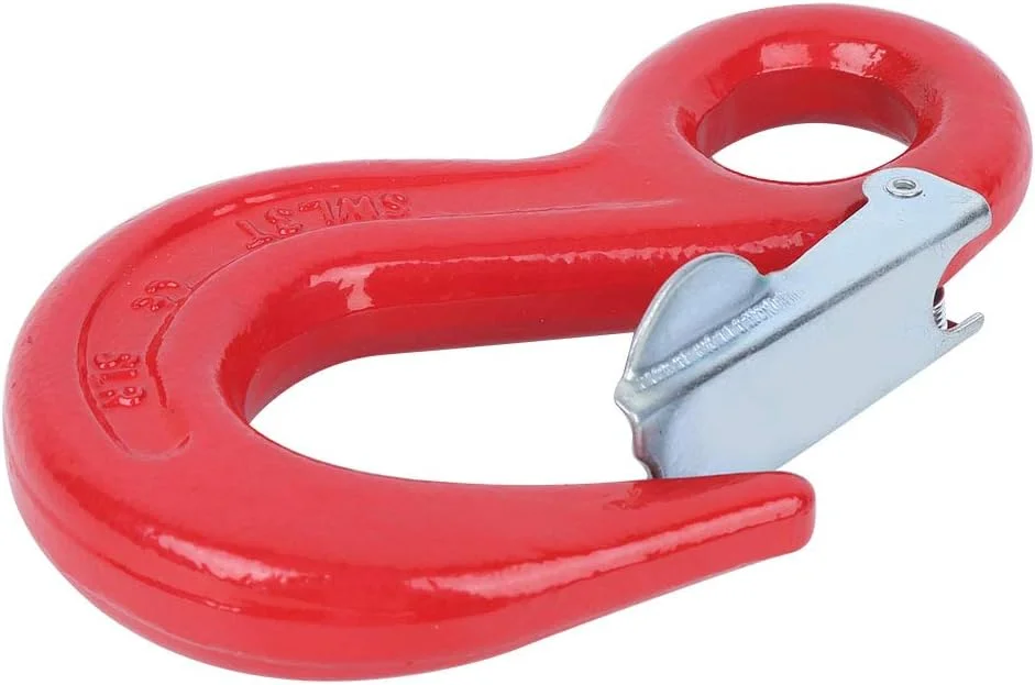 قلاب زنجیر چشمی Starrypxl با ظرفیت 3 تن، فولاد آلیاژی، مناسب برای بالابرهای ثقلی، جرثقیل، اتصالات بادوام، طراحی شده برای کاربری سنگین صنعتی