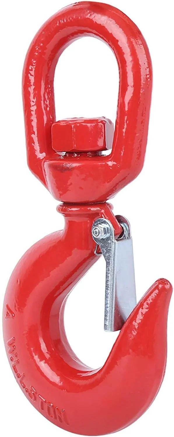 قلاب جرثقیل چشمی فولاد آلیاژی برای بارگیری، بلند کردن، کشتی سازی، قلاب گرد قلاب جرثقیل چشمی فولاد آلیاژی برای بارگیری، بلند کردن، کشتی سازی، قلاب گرد