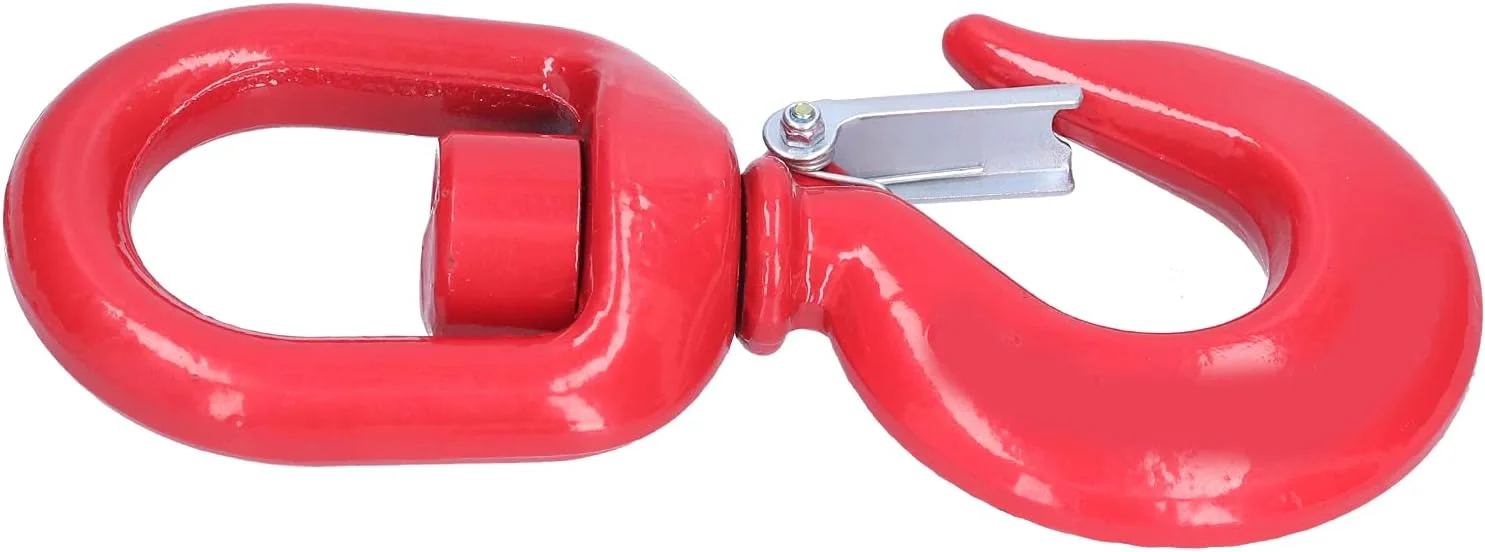 قلاب جرثقیل 7 تنی Domary با قابلیت چرخش، لوازم جانبی بالابر، حد کارکرد 28 تن، فولاد آلیاژی صنعتی قلاب جرثقیل 7 تنی Domary با قابلیت چرخش، لوازم جانبی بالابر، حد کارکرد 28 تن، فولاد آلیاژی صنعتی