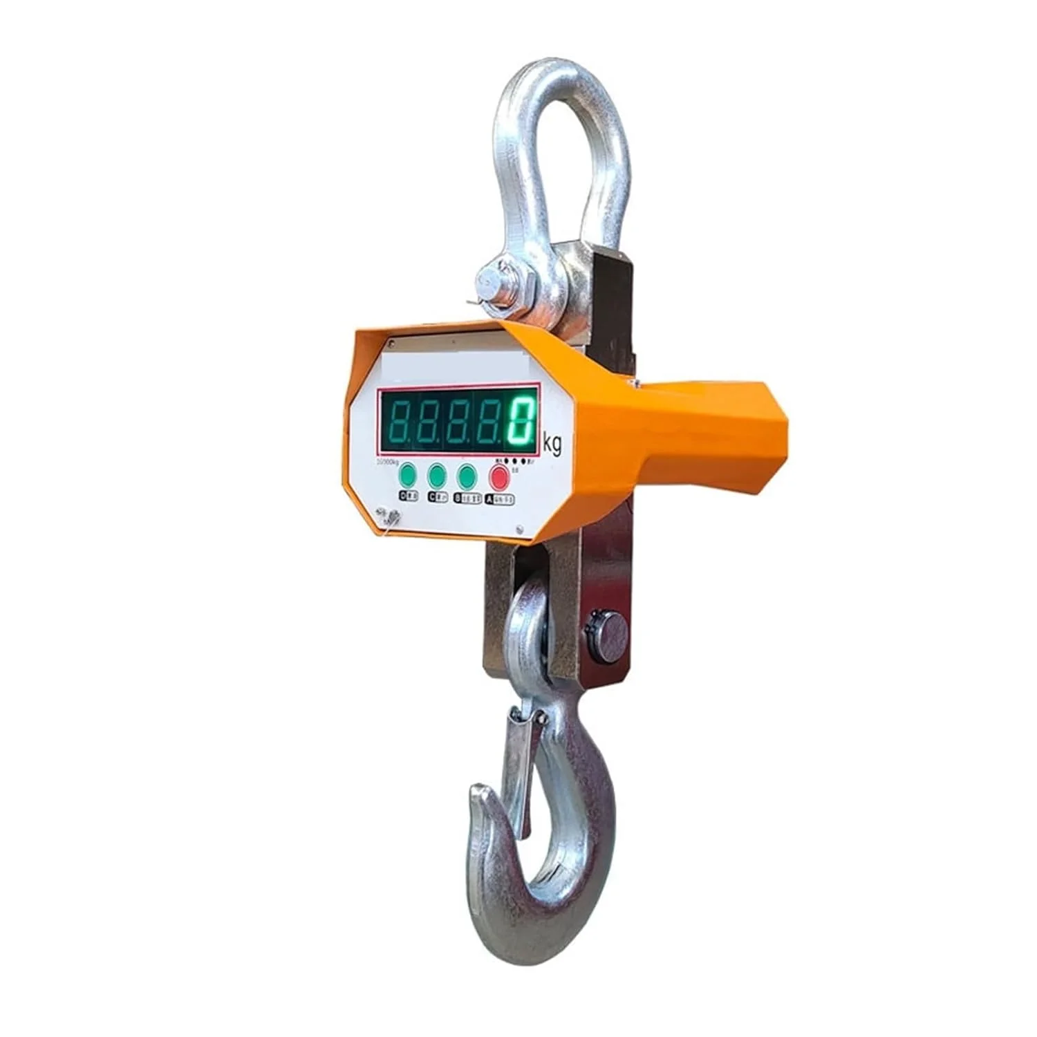 ترازو جرثقیلی، 1T 3T 5T 10T ترازوی آویز الکترونیکی قلاب بی سیم جرثقیل صنعتی توزین مقیاس LED سنسور با دقت بالا کنترل از راه دور، قابلیت اطمینان قوی (5T رقم قرمز) ترازو جرثقیلی، 1T 3T 5T 10T ترازوی آویز الکترونیکی قلاب بی سیم جرثقیل صنعتی توزین مقیاس LED سنسور با دقت بالا کنترل از راه دور، قابلیت اطمینان قوی (5T رقم قرمز)