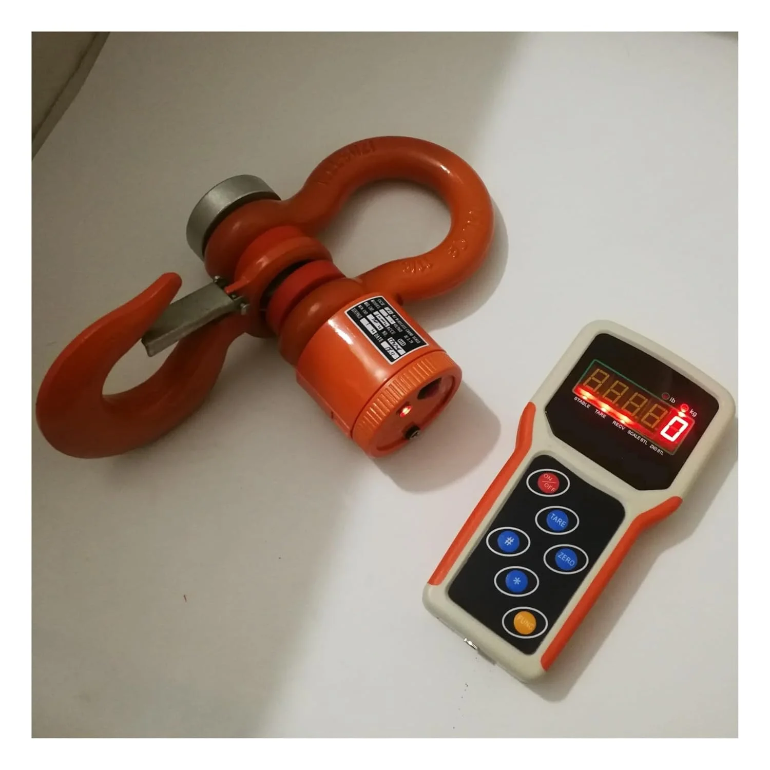 ترازو جرثقیل، ترازوی آویز صنعتی سنگین 5000 کیلوگرمی 5 تنی دیجیتال الکترونیکی بی سیم با مقیاس دستی، قابلیت اطمینان قوی ترازو جرثقیل، ترازوی آویز صنعتی سنگین 5000 کیلوگرمی 5 تنی دیجیتال الکترونیکی بی سیم با مقیاس دستی، قابلیت اطمینان قوی